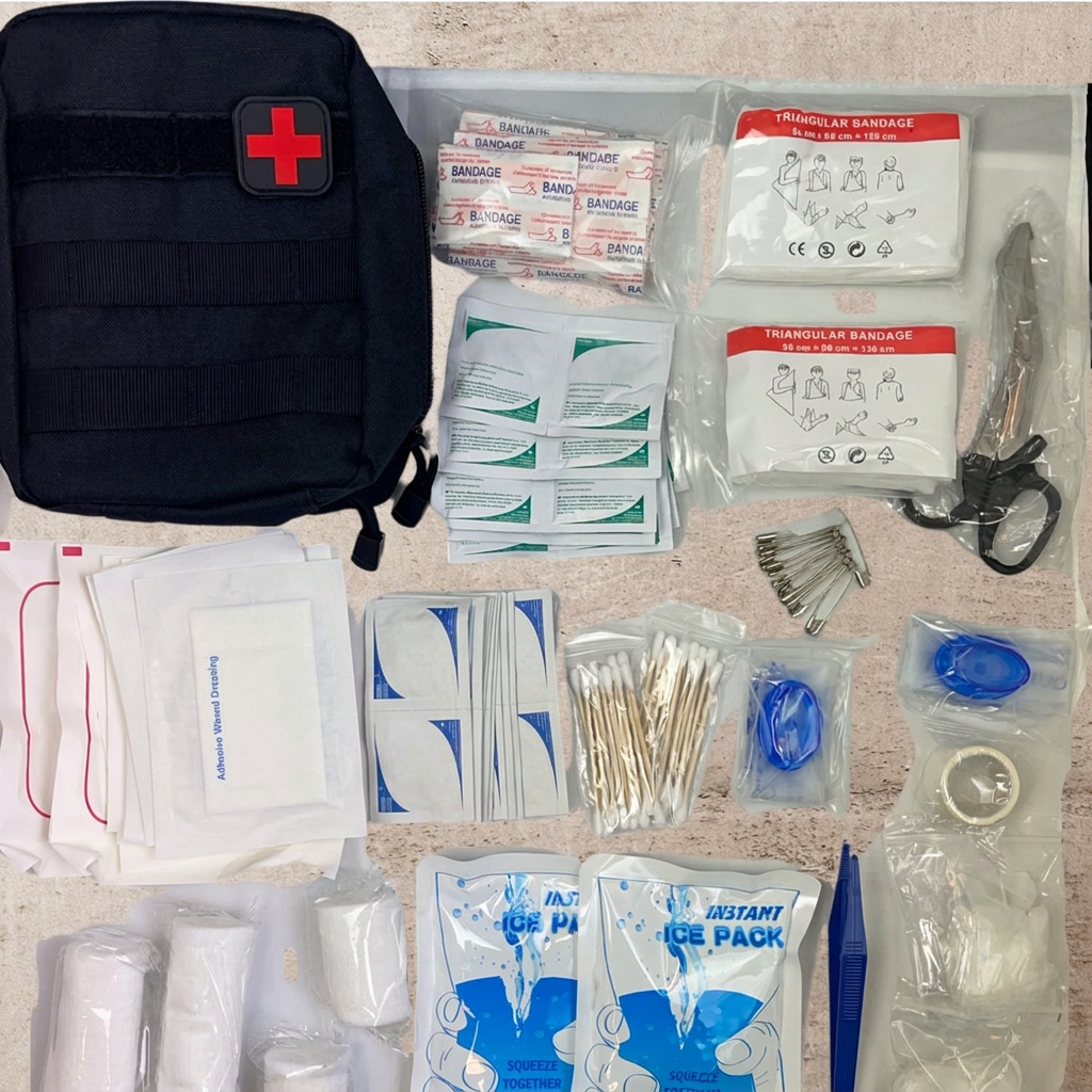 Emergency kit (72 hours) complete for 2 people (incl. water filter and emergency radio) 150+ items — 17