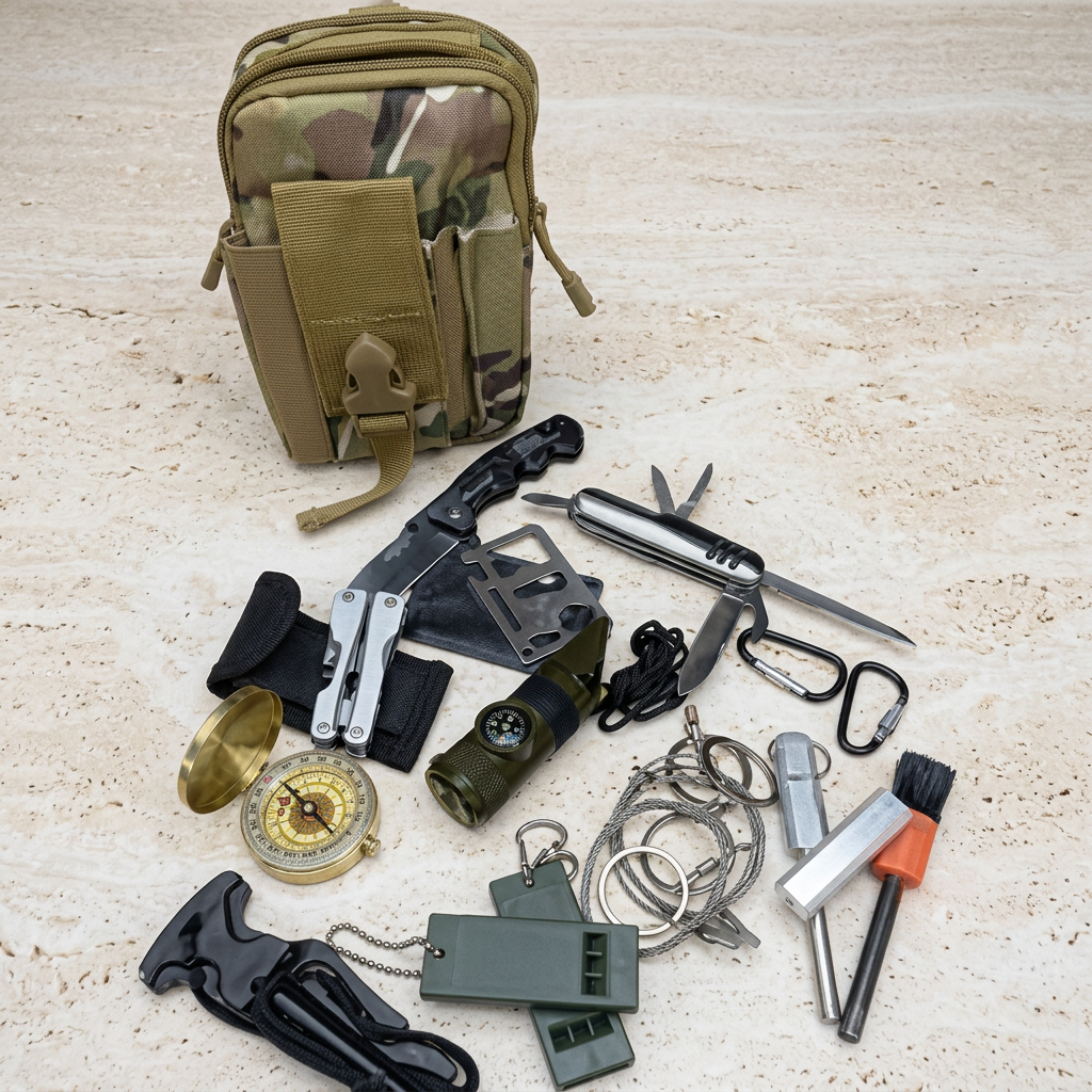 Emergency kit (72 hours) complete for 2 people (incl. water filter and emergency radio) 150+ items — 15